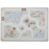 Tapis de jeu et circuit de voitures Safari Friends (138x100 cm) Little Dutch Produit 1