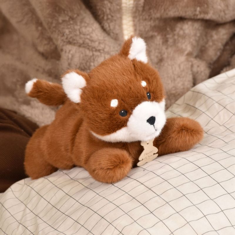 Peluche LES P'TITS RELAX Panda roux (22 cm) Histoire d'Ours Ambiance 2