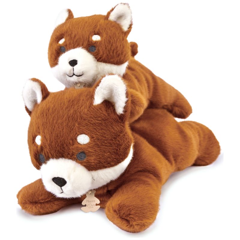 Peluche LES P'TITS RELAX Panda roux (22 cm) Histoire d'Ours Produit 3