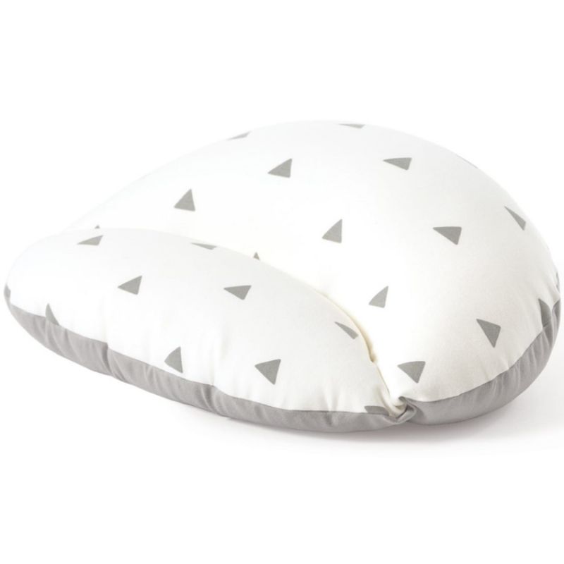 Coussin d'allaitement en coton doomoo Belly Grey Babymoov