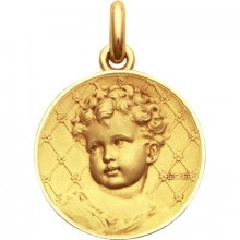 Médaille Bébé Becker (or jaune 750°)  par Becker