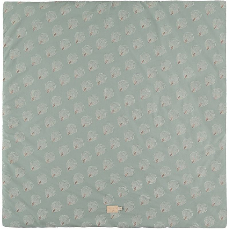 Tapis de jeu Colorado White Gatsby Antique Green (100 x 100 cm) Nobodinoz