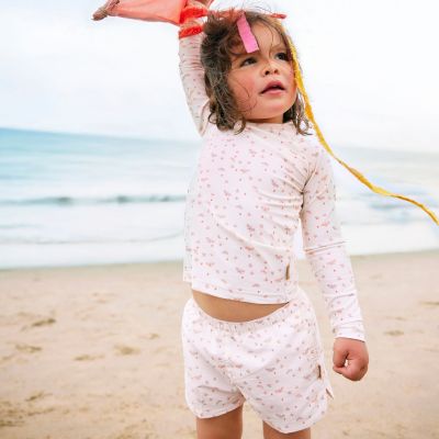 Tee-shirt anti-UV manches longues Papillons (3-4 ans)