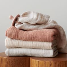 Lot de 3 langes Lewis Tuscany Rose Mix (65 x 65 cm)