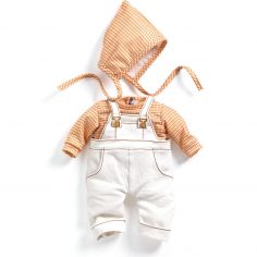 Ensemble vêtements Pomea cannelle pour poupée - Djeco