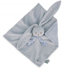 Doudou plat Lapinoo Bleu