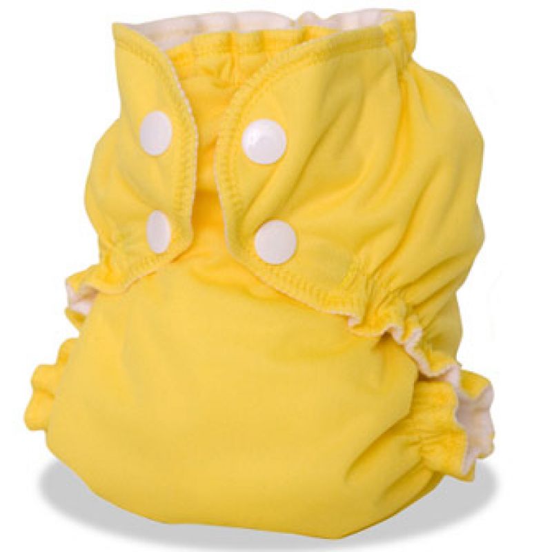 Couche lavable TE2 Tout En 2 Zeste de citron (Taille 2 : 8 à 16 kg) AppleCheeks