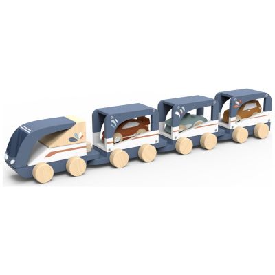 Train transporteur de véhicules