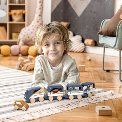 Train transporteur de véhicules