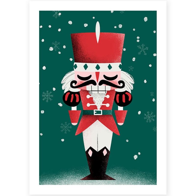 Affiche A3 Noël Casse-Noisette Kanzilue