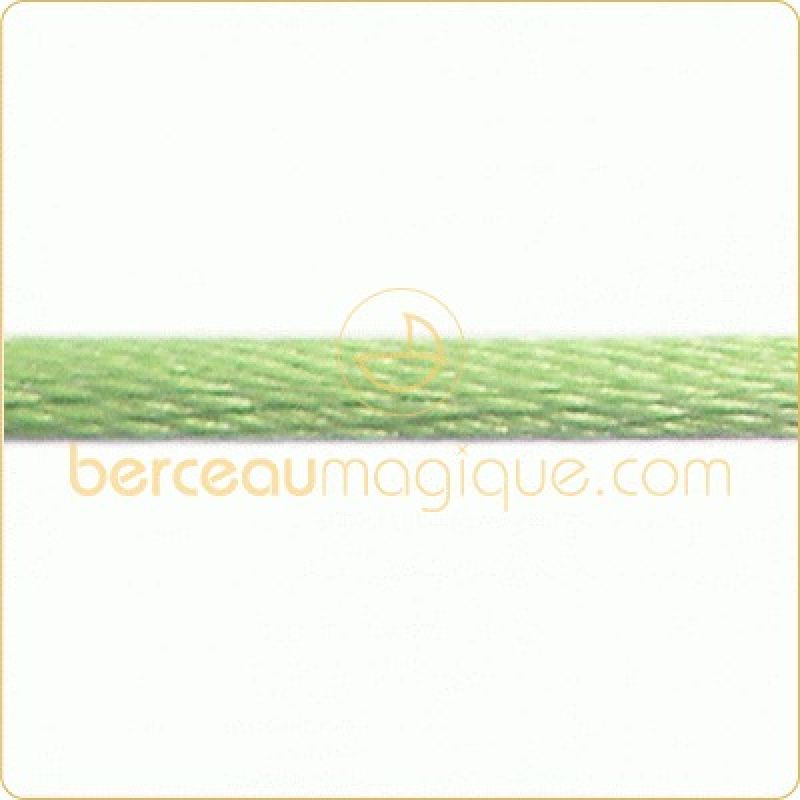 Cordon supplémentaire vert clair pour bracelet Loupidou