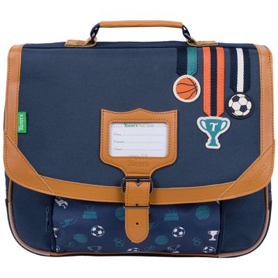 Cartable maternelle Les Fantaisies Paco Bleu (35 cm)