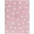 Tapis lavable rose à pois blanc (120 x 160 cm) - Lorena Canals