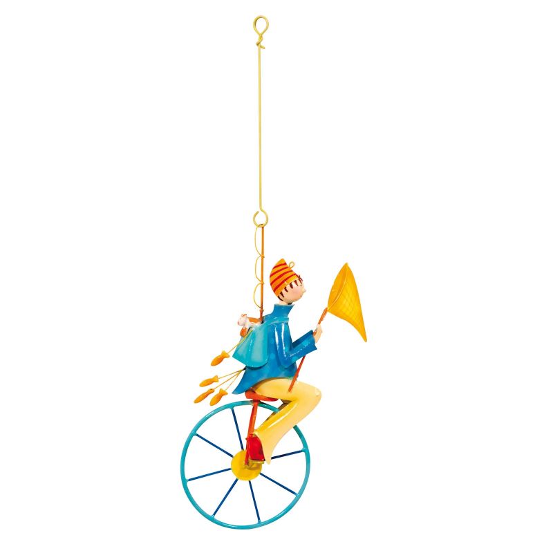 Mobile triplé pêcheur bleu  L'oiseau bateau