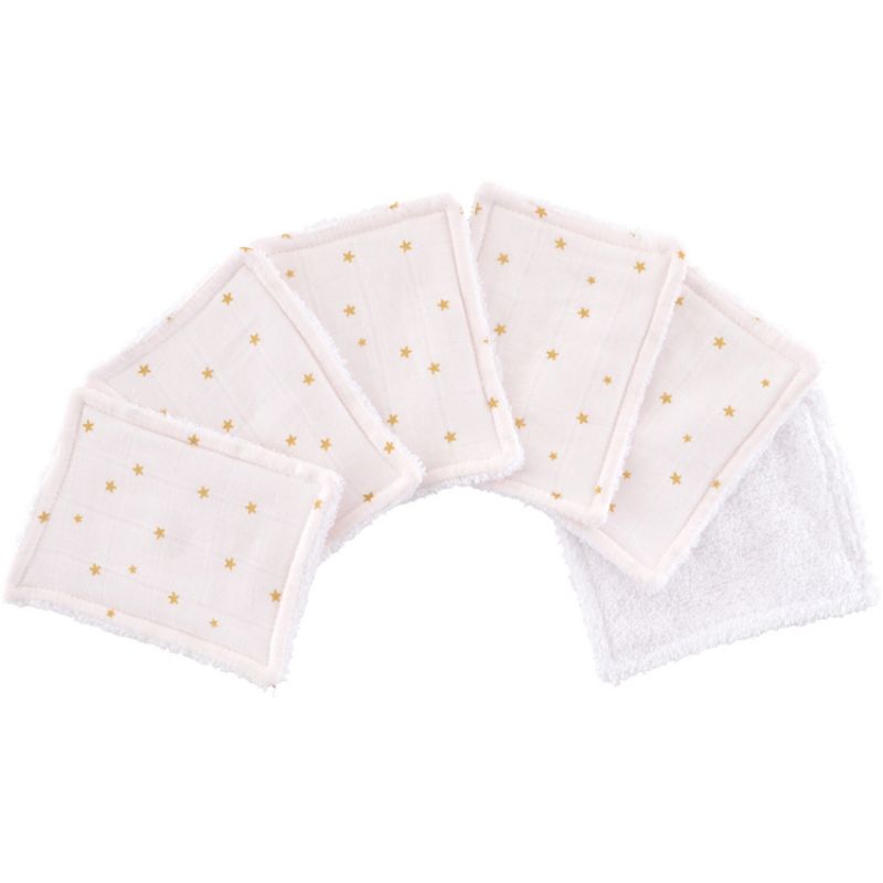 Lot de 6 lingettes Princesse Swan Little Crevette