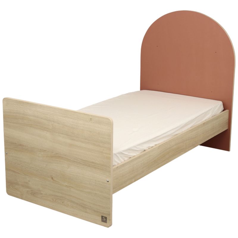 Lit bébé évolutif Arche Terracotta (60 x 120 cm) Sauthon mobilier Produit 5