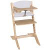 Chaise haute évolutive Nala Naturel avec tablette et coussin Geuther Produit 1