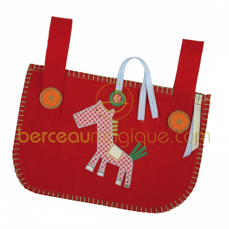 Sac de rangement rouge Gingerbread Mamas and Papas
