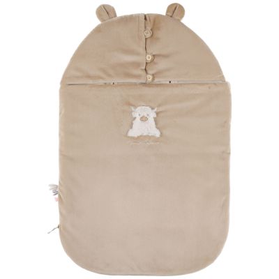Nid d’ange beige en Veloudoux Noukie's