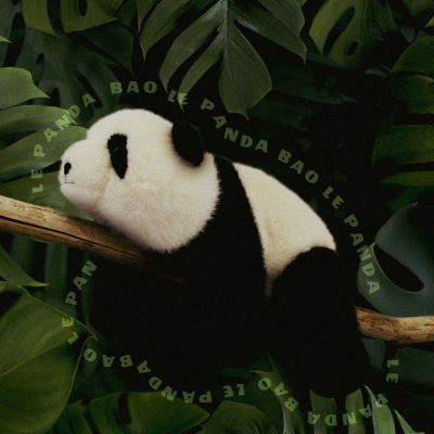 Peluche lestée BAO LE PANDA (32 cm)