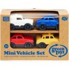 Lot de 4 minis véhicules  par Green Toys