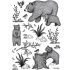 Planche de stickers A3 Les ours - Lilipinso