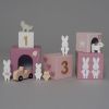 Cubes empilables en bois lapin (5 cubes) Jabadabado Ambiance 3