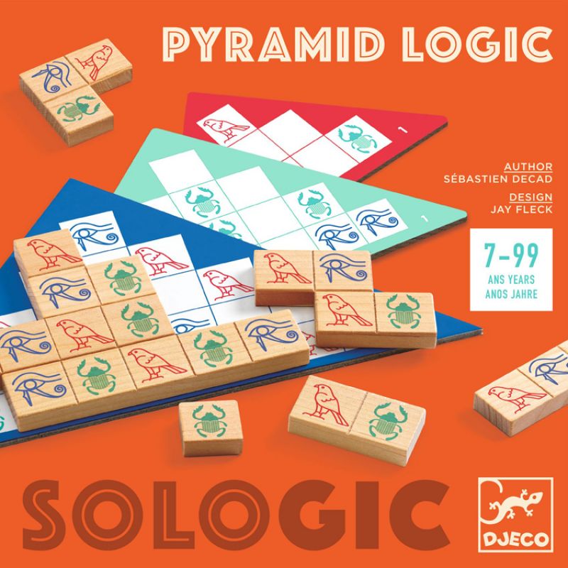 Jeu de société Pyramid Logic Djeco