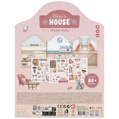 Livre d'activités avec stickers Rosa