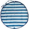 Sac à jouets 2 en 1 Noomad Outdoor Blue-Green Stripes Play&Go Produit ouvert 5