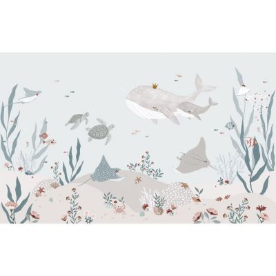 Papier peint panoramique Ocean field (400 x 248 cm)  par Lilipinso