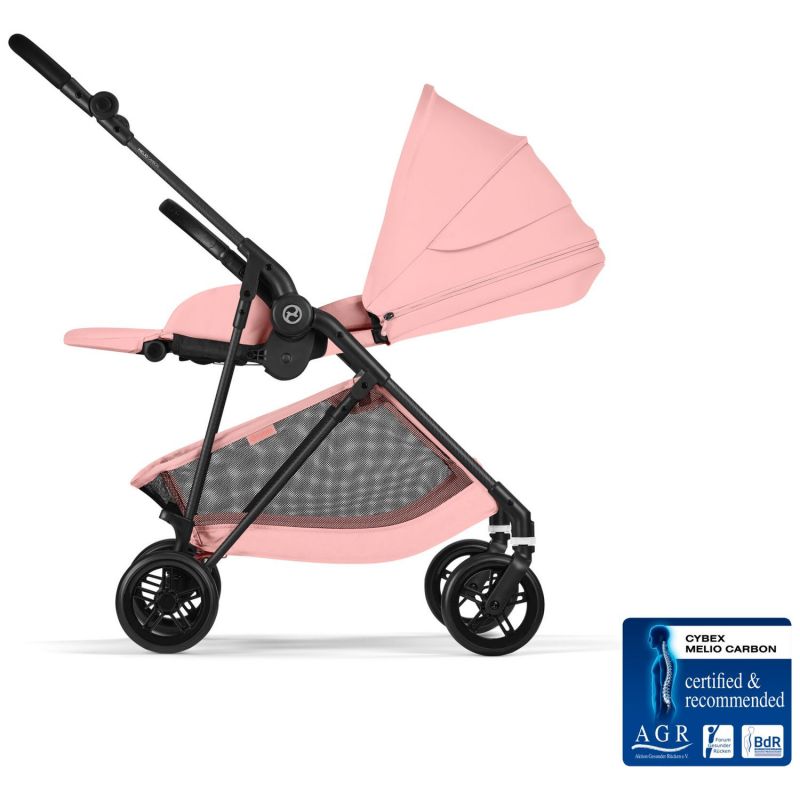 Poussette Citadine Ultra Légère Melio Carbon 2026 Candy Pink Cybex Produit 6