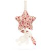 Peluche musicale Lapin en fleurs Crème (30 cm) - Jellycat