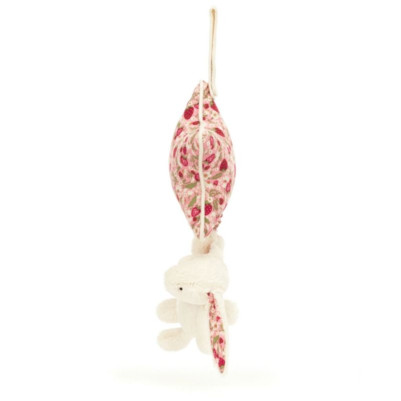 Peluche musicale Lapin en fleurs Crème (30 cm) Jellycat Produit 4