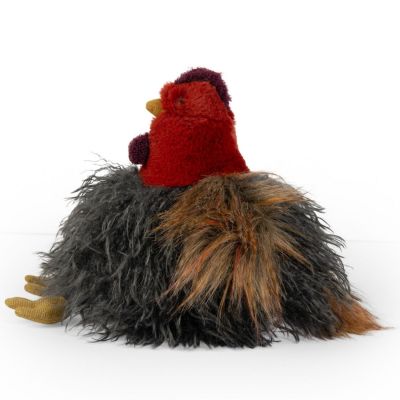 Peluche Poule Tout autour du monde (28 cm)