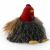 Variation Multicolore du produit Peluche Poule Tout autour du monde (28 cm) de la marque Moulin Roty