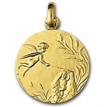 Médaille Naissance laïque recto/verso (or jaune 750°)  par Monnaie de Paris