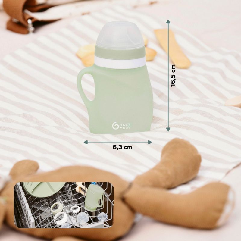 Gourde d'apprentissage ergonomique (150 ml) Babymoov Ambiance 8