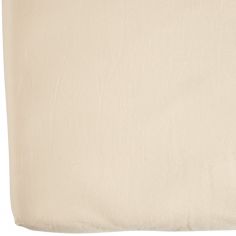 Drap housse pur coton Rose nude (60 x 120 cm) - Kadolis
