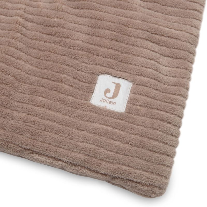 Tapis de jeu Cloudy Rib Milky Coffee (100 x 100 cm) Jollein Produit 5