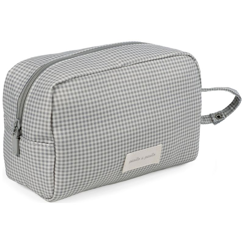Trousse de toilette Little Bloom Vichy Gris Pasito a pasito Produit 3