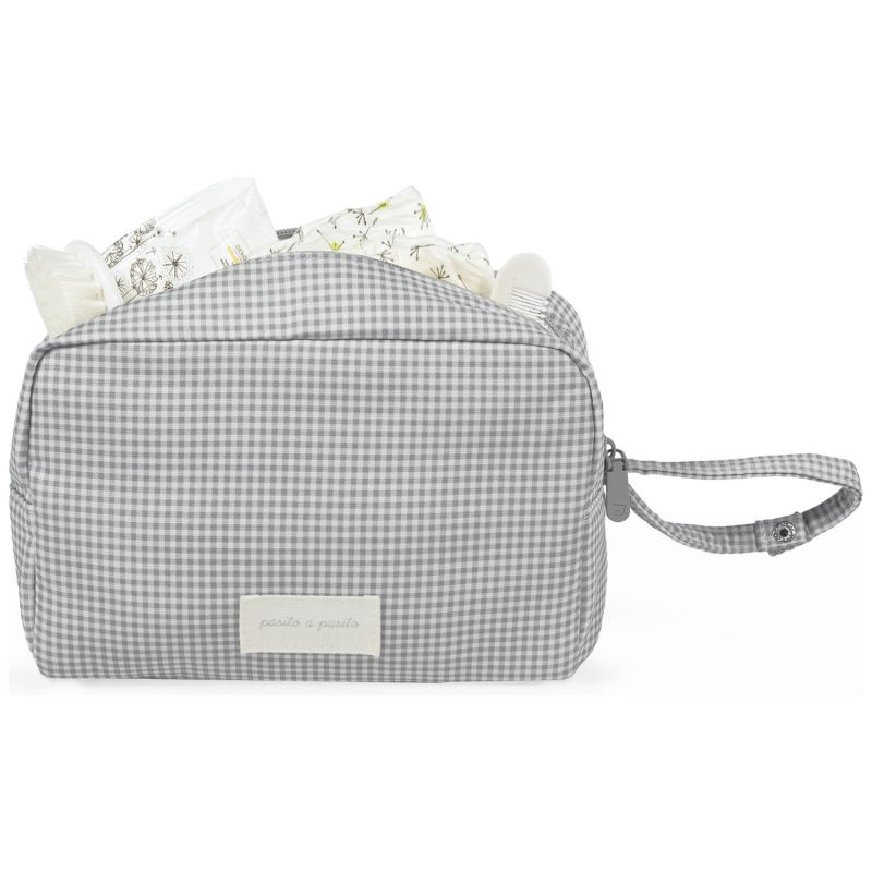 Trousse de toilette Little Bloom Vichy Gris Pasito a pasito Produit 5