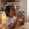 Tasse d'apprentissage inox Click and drink Galet Béaba Ambiance 5