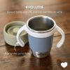 Tasse d'apprentissage inox Click and drink Galet Béaba Ambiance 6
