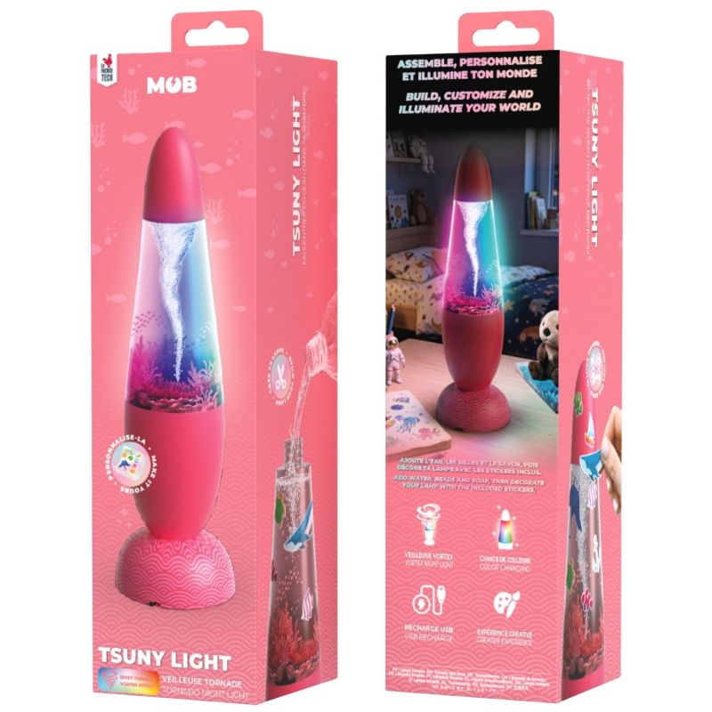 Lampe sensorielle Tsuny Light Coral MOB Packaging 9