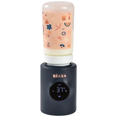 Chauffe-biberon Nomad Milk Night Blue + 3 adaptateurs Béaba