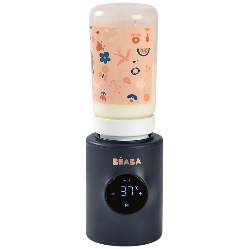 Chauffe-biberon Nomad Milk Night Blue + 3 adaptateurs Béaba Produit 1