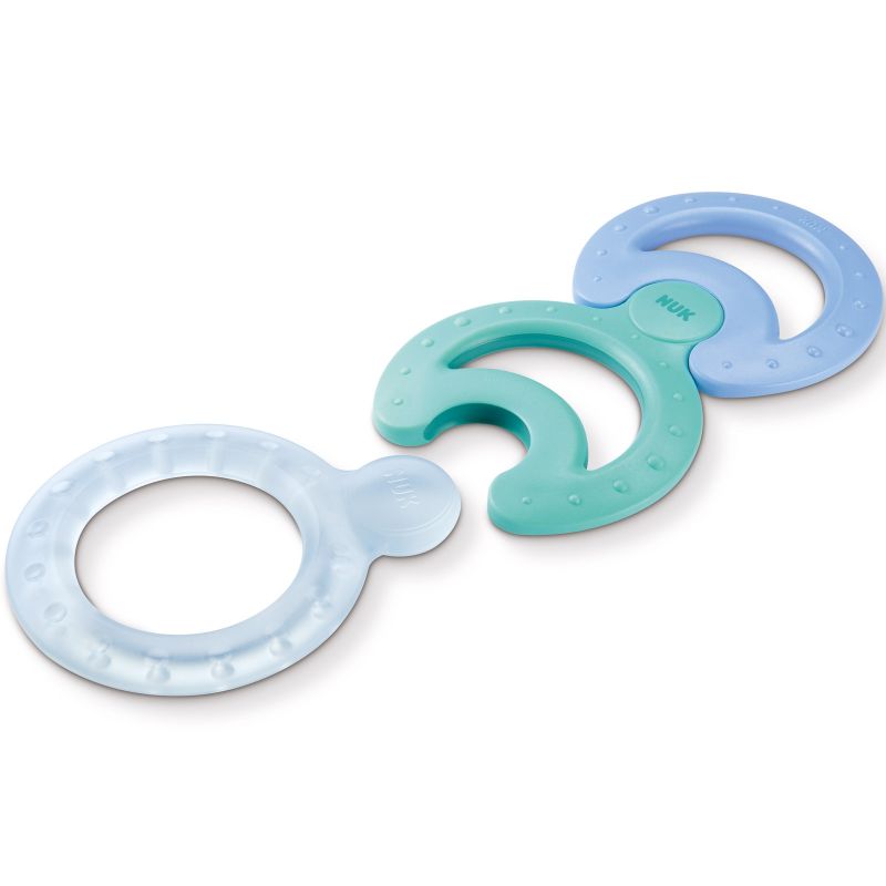 Set de 3 anneaux de dentition NUK