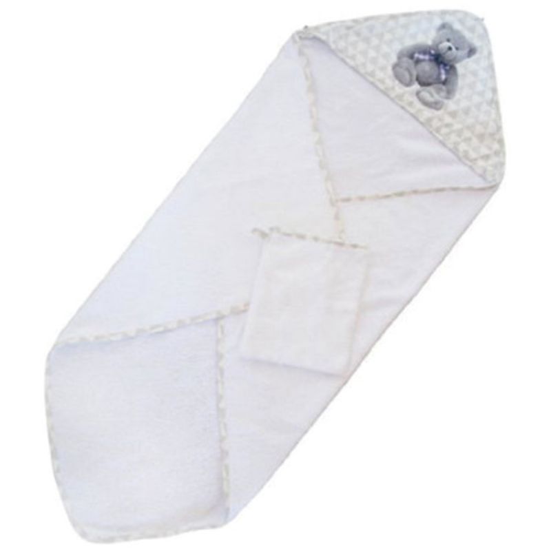 Coffret cape de bain + gant de toilette My Little Bear Domiva