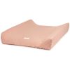 Housse de matelas à langer Stories Édition limitée Pink cream grid Nobodinoz Produit 1